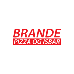 Brande Pizza & Isbar logo.
